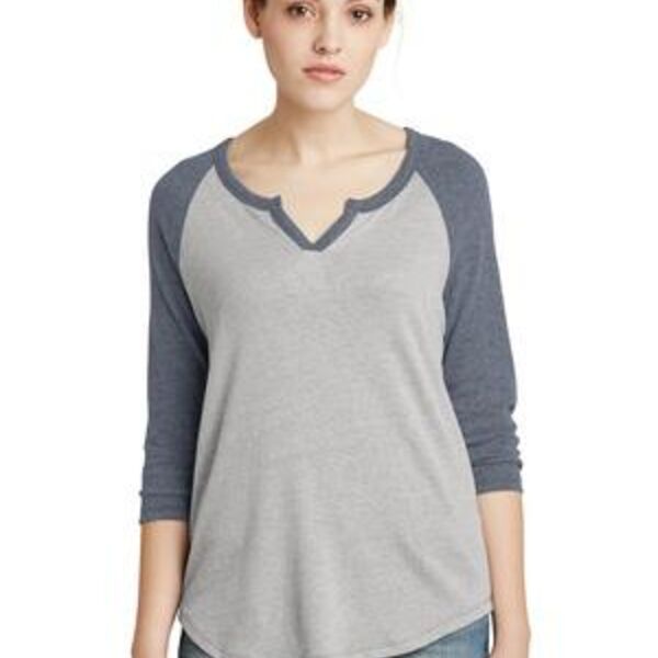 Alternative Women's Outfield 3/4 Sleeve Vintage 50/50 Tee Thumbnail